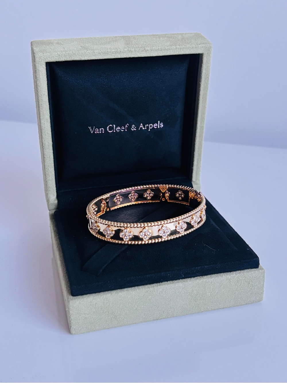 Van Cleef & Arpels Gold Perlee Bracelet S